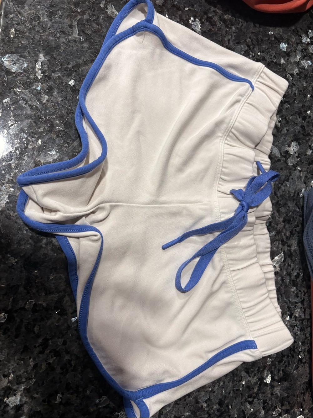 PINK Victoria's Secret red white and blue super soft shorts open to offers